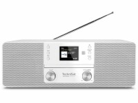 TechniSat DAB+ Radio DigitRadio 370 CD IR Weiss, Radio