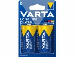 Varta Batterie Longlife Power D 2 Stück, Batterietyp: D