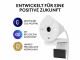 Bild 7 Logitech Webcam Brio 300 White, Eingebautes Mikrofon: Ja