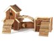 SwissPet Hamstersiedlung, 47 x 15 x 22 cm, Holz