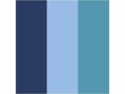 Creativ Company Acrylmarker Plus Color 3er Set, Blautöne, Strichstärke