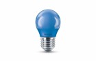 Philips Lampe LED colored P45 E27 BLUE, Energieeffizienzklasse
