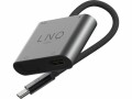 LINQ by ELEMENTS Dockingstation 4in1 USB-C Multiport Hub, Ladefunktion: Ja