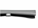 DeLock Kabelschlauch 2 m x 50 mm, Knopfverschluss Grau