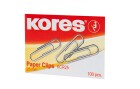 Kores Büroklammer KCR 25 mm, 100 Stück, Verpackungseinheit