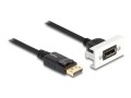 DeLock Easy 45 DisplayPort 8K 30 Hz Modul mit