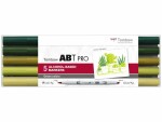 Tombow Stifte Green Colors, mit Box