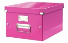 Leitz Aufbewahrungsbox Click & Store A4 Pink, Breite: 28.1