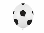 Partydeco Luftballons Fussball Ø 30 cm, 6 Stück, Packungsgrösse