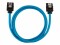 Bild 3 Corsair SATA3-Kabel Premium Set Blau 60 cm, Datenanschluss Seite