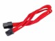 Immagine 3 SilverStone Stromverlängerungskabel 6Pin - 6Pin PCIe Rot, Kabeltyp