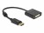 Bild 2 DeLock Adapter 4K Aktiv DisplayPort - DVI-D, Kabeltyp: Adapter