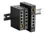 D-Link Rail Switch DIS-100G-5W 5 Port, SFP Anschlüsse: 0