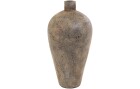 House Nordic Vase Corvo 60 cm, Steinbraun, Höhe: 60 cm