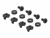 Bild 5 DeLock Bürstenleiste mit 3 Bügeln, 1HE , Schwarz, Detailfarbe