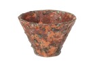 Opiflor Pflanzentopf mit Harzoptik Braun/Terracotta, Volumen: 0.35