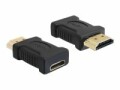 DeLock Adapter HDMI - Mini-HDMI (HDMI-C), 1 Stück, Kabeltyp