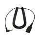 Jabra PC cord QD to 1x3.5mm