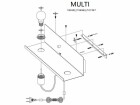 Markslöjd Wandleuchte Multi, E27, max. 60W, Weiss, Leuchten Kategorie