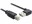 Image 2 DeLock Delock Easy-USB2.0-Kabel A-B: 2m, USB-A Anschluss 90ø