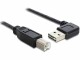 DeLock Delock Easy-USB2.0-Kabel A-B: 2m, USB-A