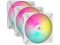Bild 10 Corsair PC-Lüfter iCUE AR120 RGB Weiss 3er Set, Beleuchtung