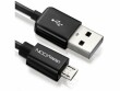 deleyCON USB2.0 Kabel, A - MicroB, 15cm,