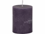 Weizenkorn Kerze Ice 10 cm x 8 cm, Violett
