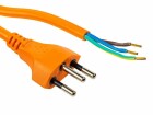 FURBER.power Anschlusskabel OE-T12 1.8 m Orange, Anzahl Leiter: 3