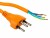 Bild 0 FURBER.power Anschlusskabel OE-T12 1.8 m Orange, Anzahl Leiter: 3