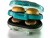 Immagine 1 Ariete Hamburger-Grill Party Time ARI-205-BL 1200 W, Blau