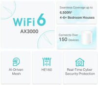 TP-Link Deco X50(1-pack) Deco X50(1-pack) AX3000 WHM WiFi 6