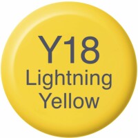COPIC Ink Refill 21076254 Y18 - Lightning Yellow, Kein