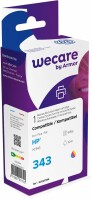 WECARE Tinte 343 rebuilt color C8766EEWE zu HP Photosmart