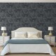 DUTCH WALLCOVERINGS , Farbe: Anthrazit und Golden, Material: Vliesstoff, Breite