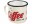 Bild 1 Nostalgic Art Universaltasse Strong Coffee 360 ml, 1 Stück, Rot/Weiss