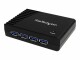 StarTech.com - 4-Port USB 3.0 SuperSpeed Hub with Power Adapter - Portable Multiport USB-A Dock IT Pro - USB Port Expansion Hub for PC/Mac (ST4300USB3)
