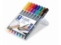 Staedtler Folienstift Lumocolor 313 S 8er-Set, permanent