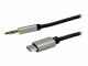 Roline USB TypC / 3.5mm Adapt.kabel 3m