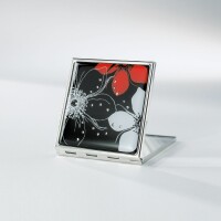 SIGEL     SIGEL Taschenspiegel VZ380 schwarz/rot, Kein