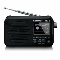 Lenco DAB+ Radio PDR-036BK Bluetooth, FM Radio, integrierter