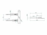 DeLock Crimp-Kontakte für D-Sub Crimp Stecker 40 Stück