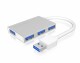 RaidSonic ICY BOX USB-Hub IB-HUB1402