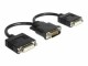 DeLock Adapter DMS-59 - DVI-I, Kabeltyp: Adapterkabel