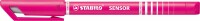 STABILO Feinschreiber sensor 0,3mm(F) 189/56 pink, Kein