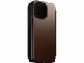 Nomad Book Cover Modern Leather Folio iPhone 14 Pro