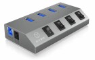RaidSonic ICY BOX USB-Hub IB-HUB1405, Stromversorgung: Externes
