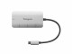 Targus USB-Hub ACH228EU USB-C 4-Port, Stromversorgung: USB-C