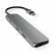Bild 0 Satechi USB-C Slim Aluminium Multiport Adapter - Space Gray