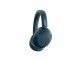 Sony Wireless On-Ear-Kopfhörer WH-XB910N Blau, Detailfarbe